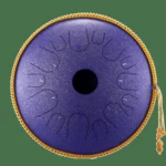 Tambor de lengüeta de acero de 14 notas, 38 cm, slapster, do mayor, 8 colores